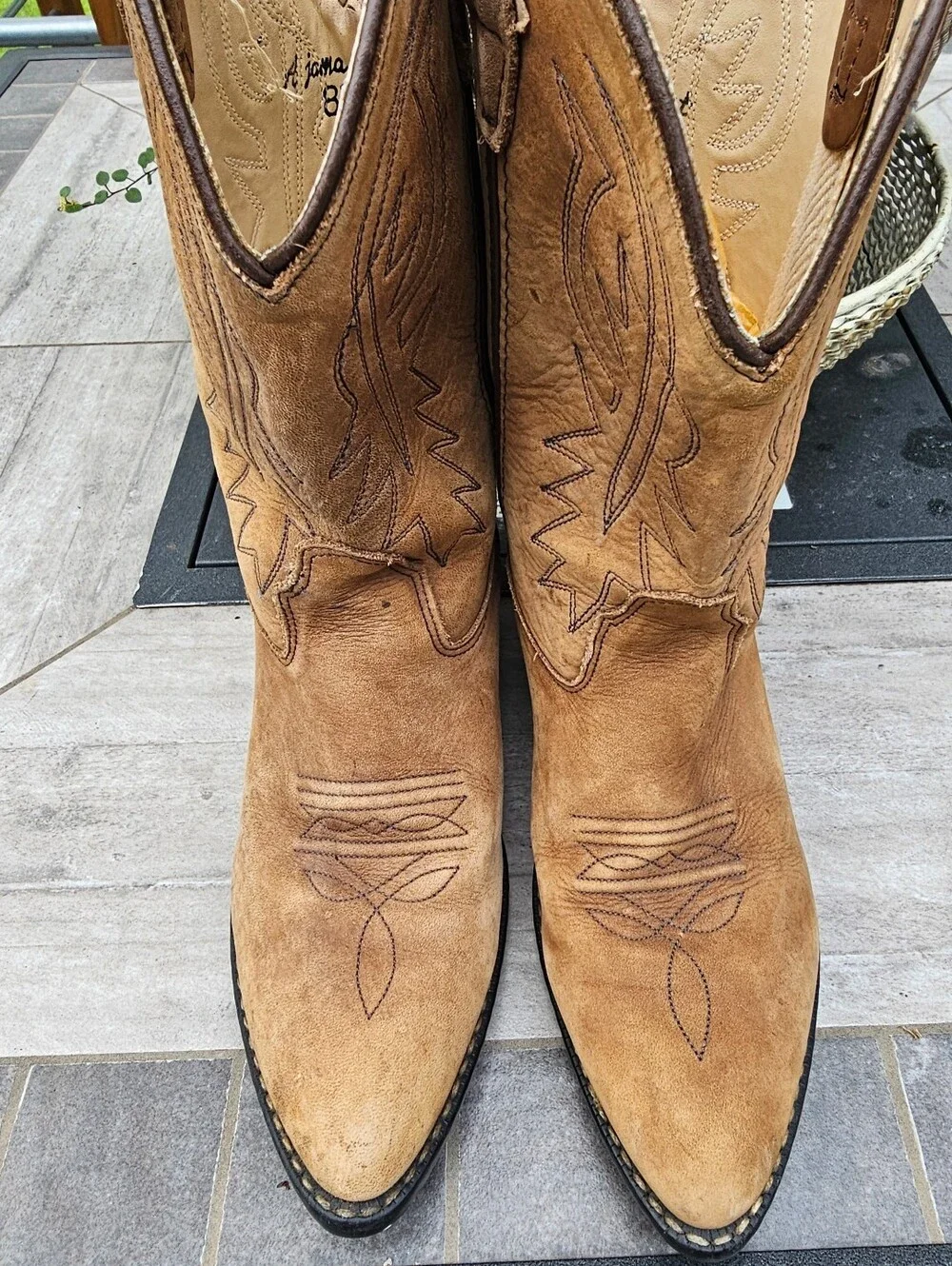 Old West Jama Corp Youth Cowboy Boots